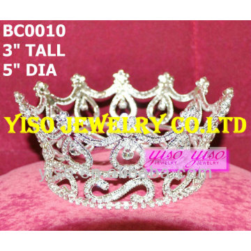 Tiara de concurso de belleza con cuentas